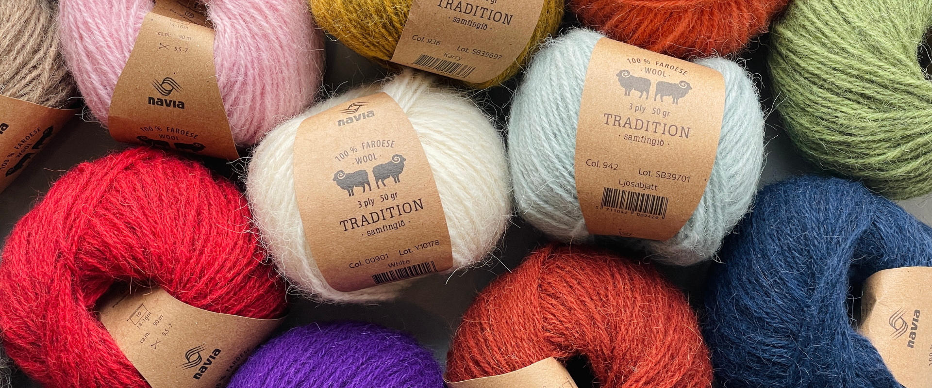 Det fineste færøske garn, velegnet til enhver opskrift og ethvert projekt.
