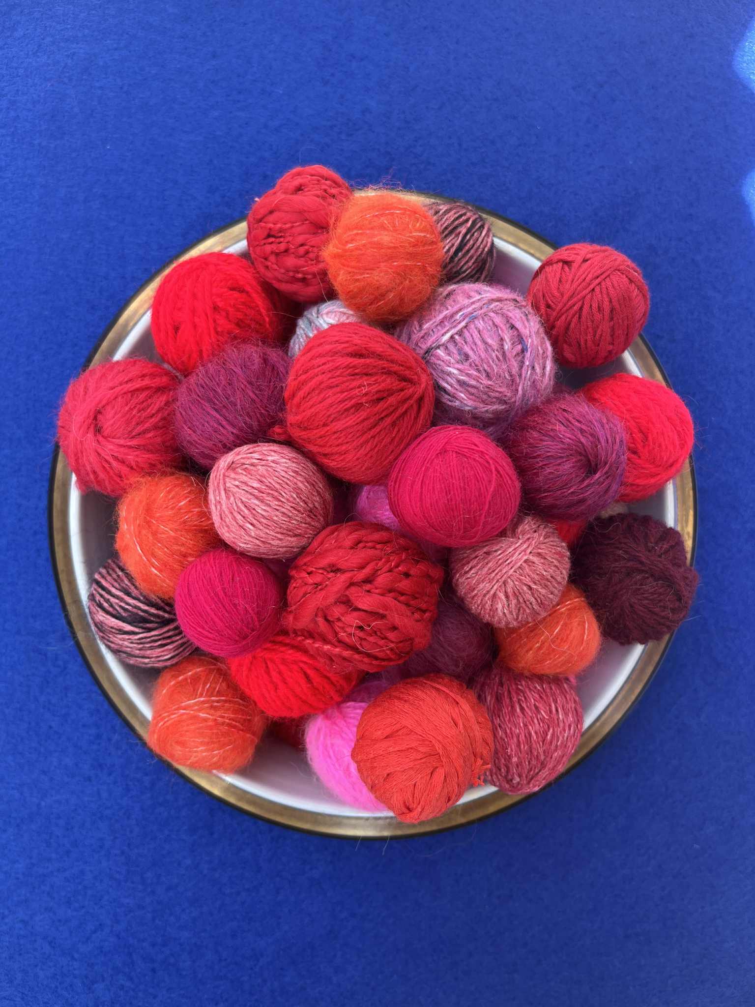 100 g. Restegarn - Scrap Yarn