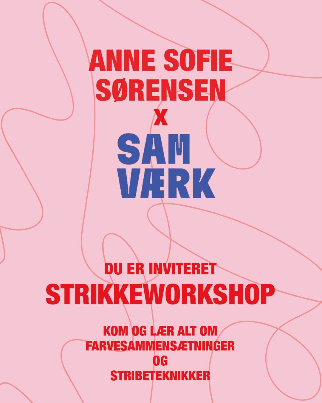 EKSTRA Strikkeworkshop med Anne Sofie Sørensen – Farver og Striber - Samværk