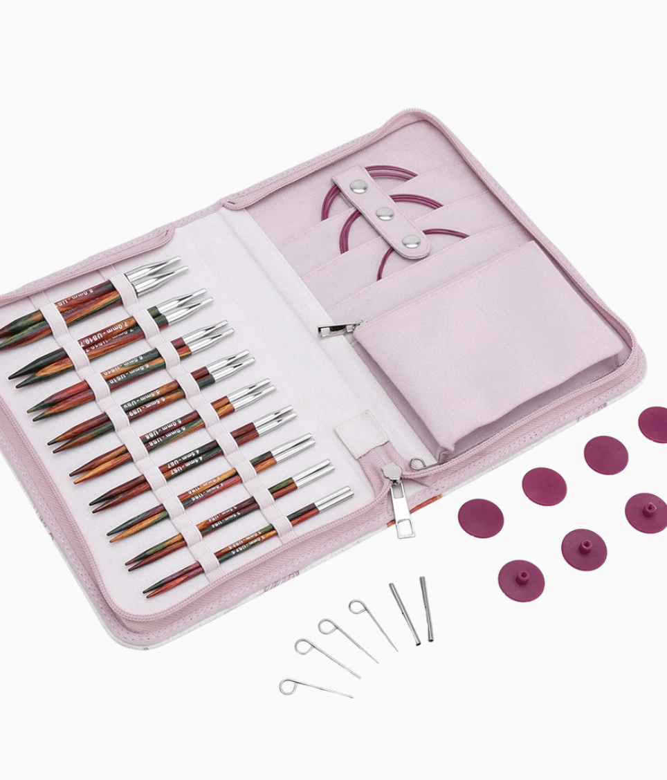 Kabelpindesæt Deluxe Knitpro Symfonie - Samværk