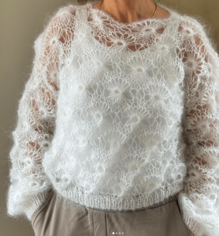 Knit By R - Aldarlilja Sweater - Samværk
