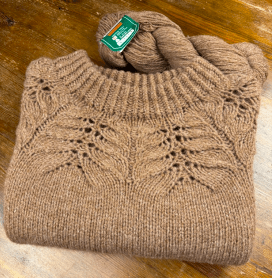 Strikkeopskrift - Jackie Pullover, Model C - Samværk