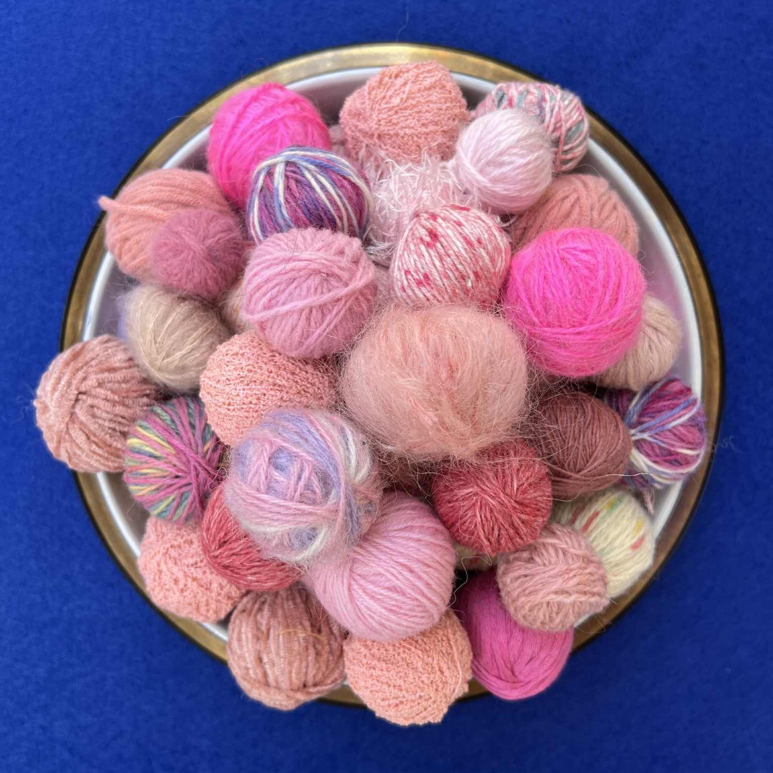 100 g. Restegarn - Scrap Yarn - Samværk