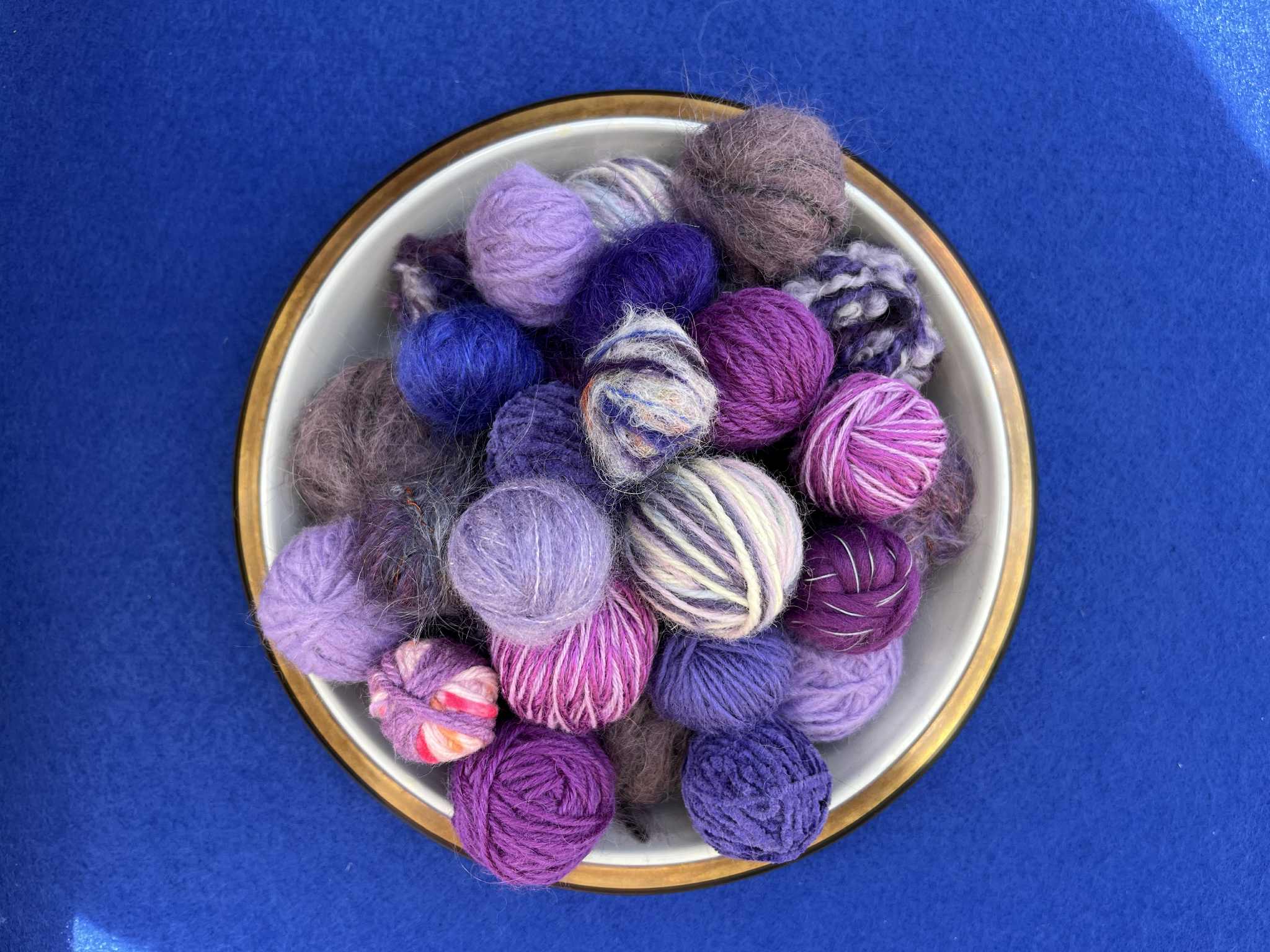 100 g. Restegarn - Scrap Yarn