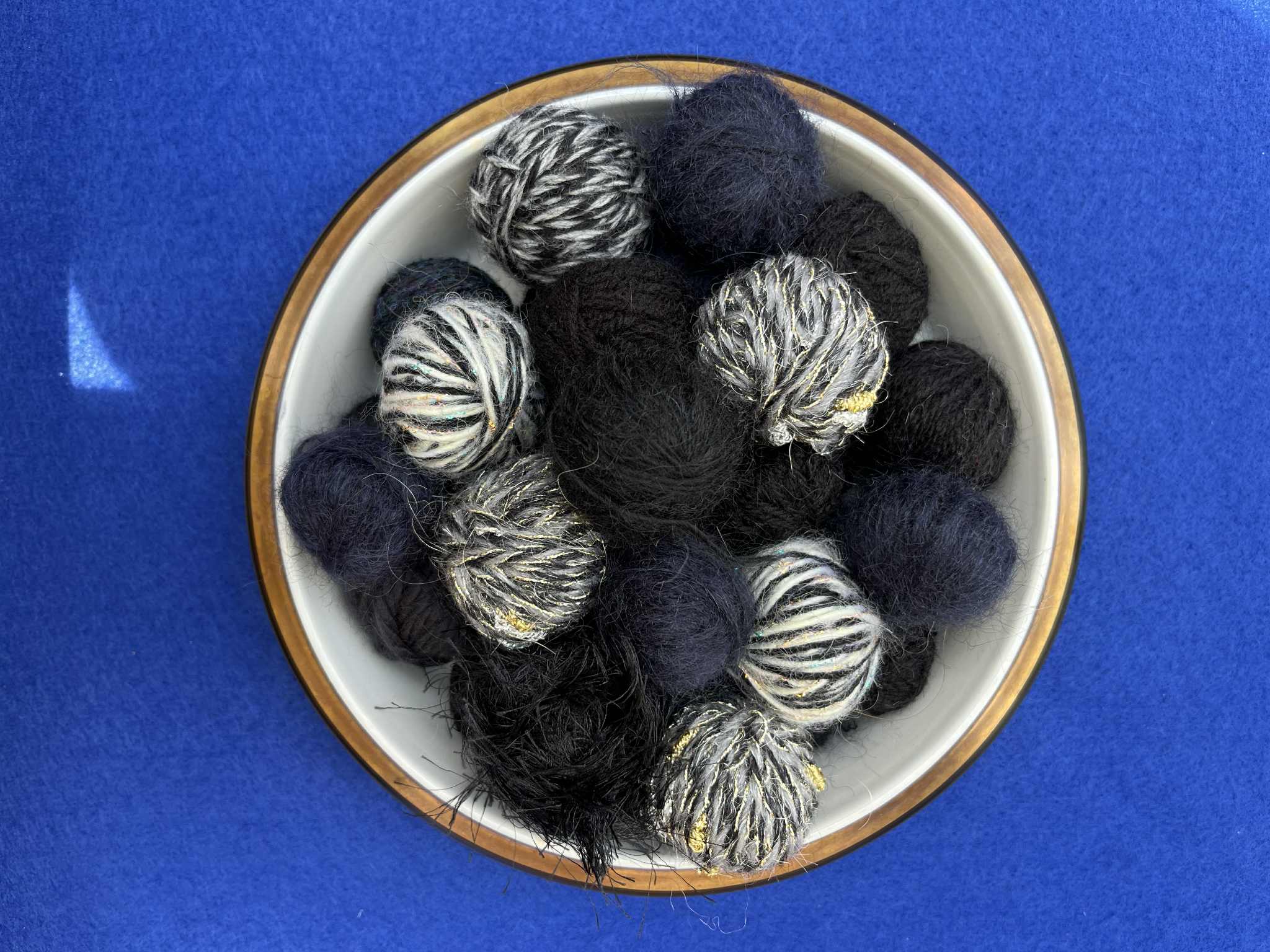 100 g. Restegarn - Scrap Yarn