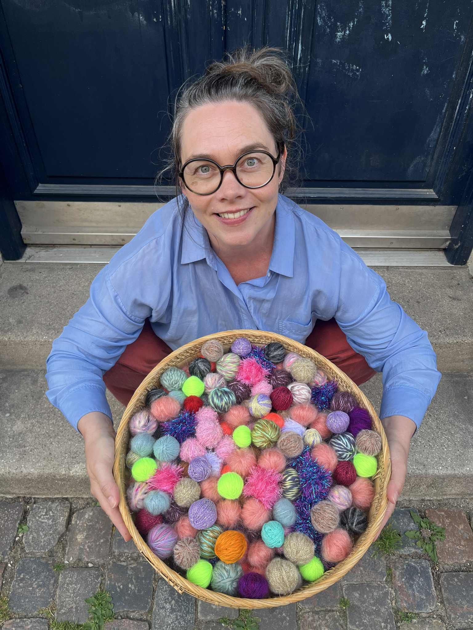 100 g. Restegarn - Scrap Yarn