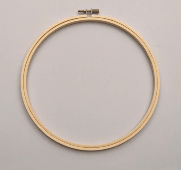 Broderi Ring 12,5 cm Bambus - Samværk
