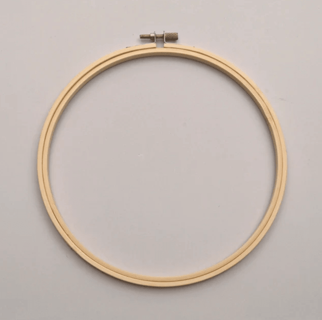 Broderi Ring 20 cm Bambus - Samværk