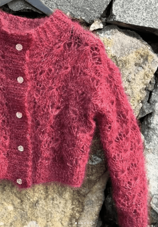 Knit By R - Aldarlilja Cardigan - Samværk